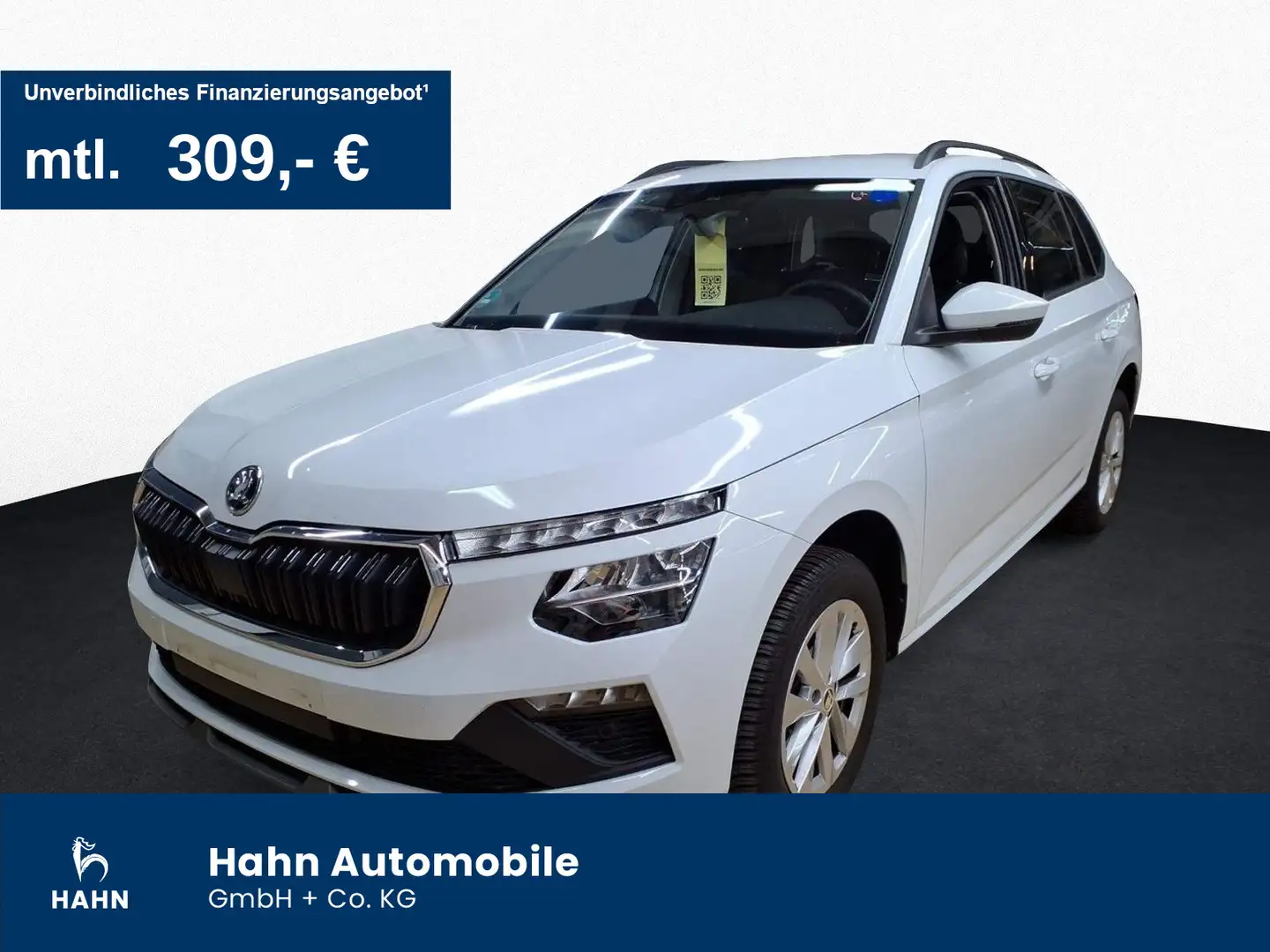 Skoda Kamiq 1.5TSI DSG Selection ACC Cam LED Navi SHZ Weiß - 1