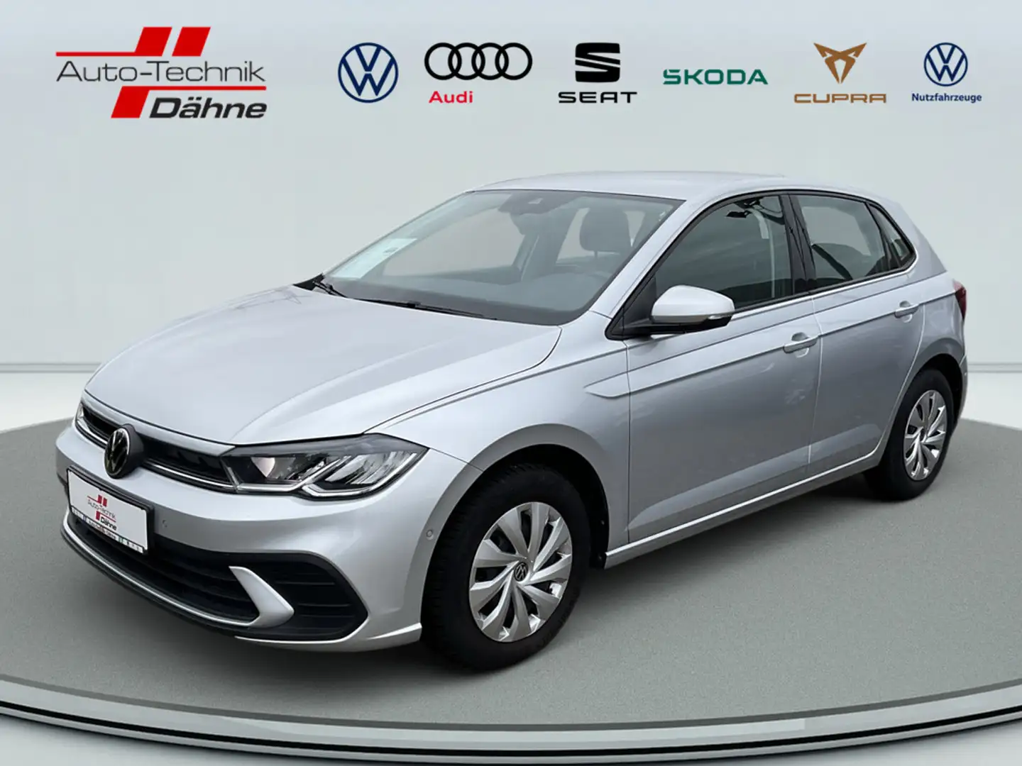 Volkswagen Polo 1.0 TSI DSG Life KLIMA PDC SHZ ACC LED Zilver - 1