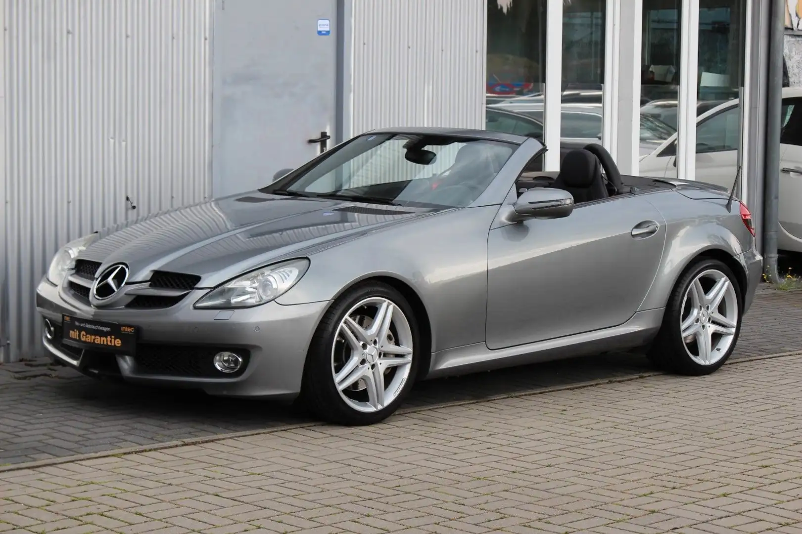 Mercedes-Benz SLK 200 Kompressor+Leder+Navi+Bi-Xenon+18" Alu Argent - 1