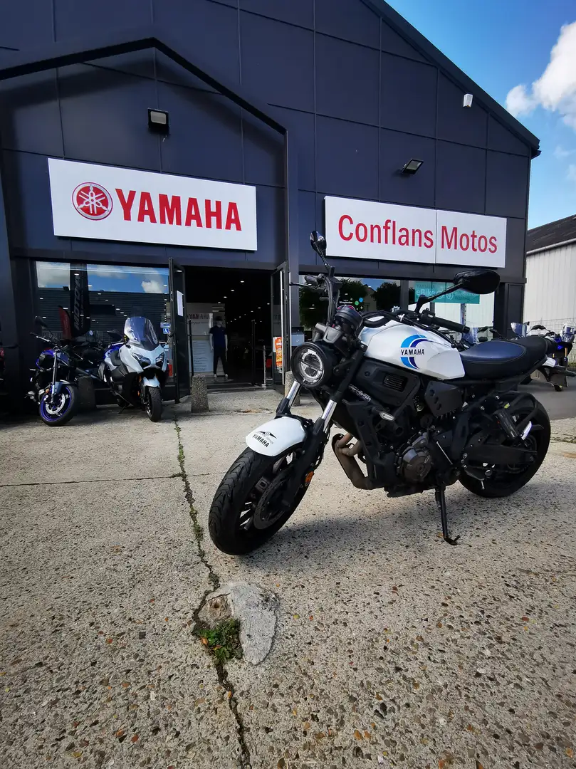 Yamaha XSR 700 Blanc - 1