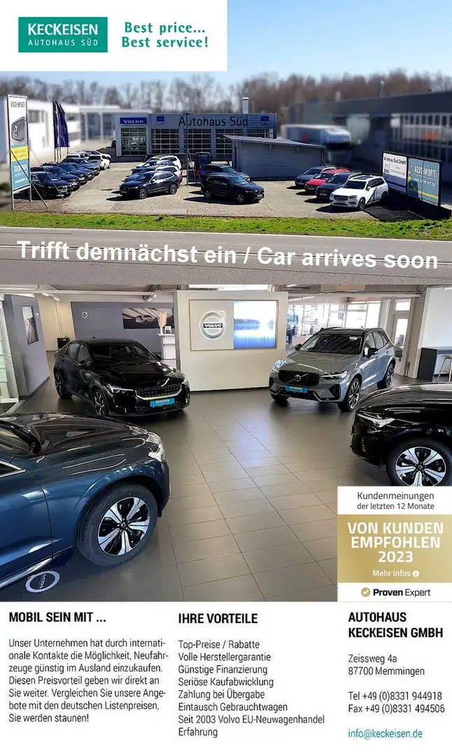 Mercedes-Benz C 220 C -Klasse Lim. C 220 d Avantgarde Silber - 1