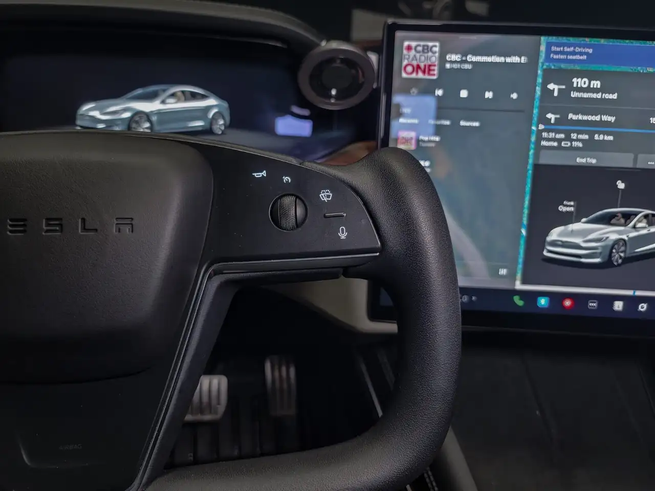Tesla Model S снимка Tesla Model S