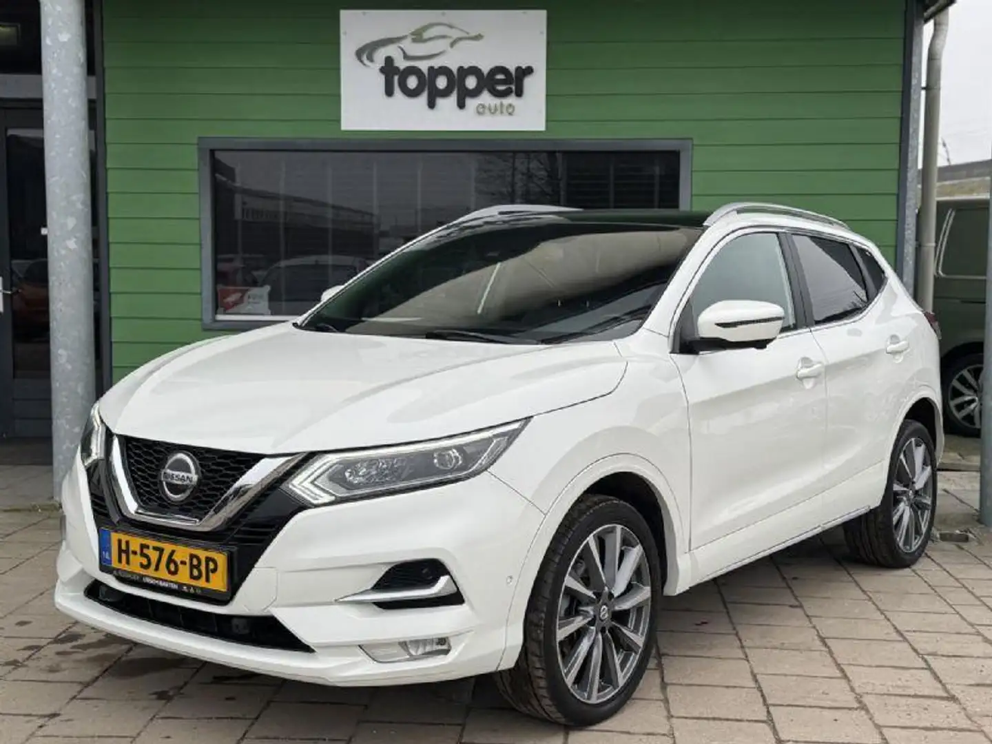 Nissan Qashqai 1.3 DIG-T Tekna + | 360 Camera | Navigatie | Biały - 1