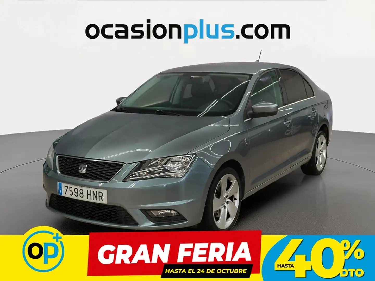 SEAT Toledo 1.6TDI CR Style 105 Gris - 1