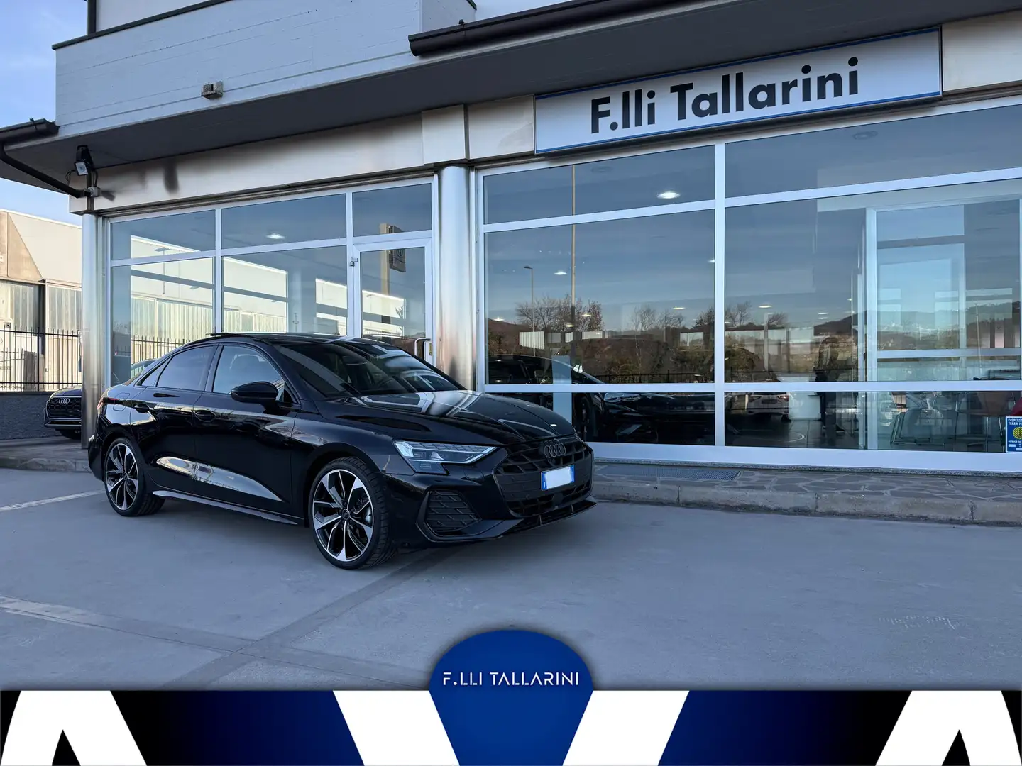 Audi A3 Sedan 1.5 tfsi mhev S line edition s-tronic 150cv Noir - 1