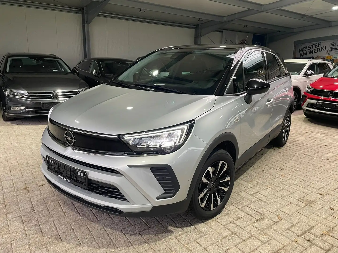 Opel Crossland X 1.2 Turbo Elegance RFK LED PDC Navi Argent - 1
