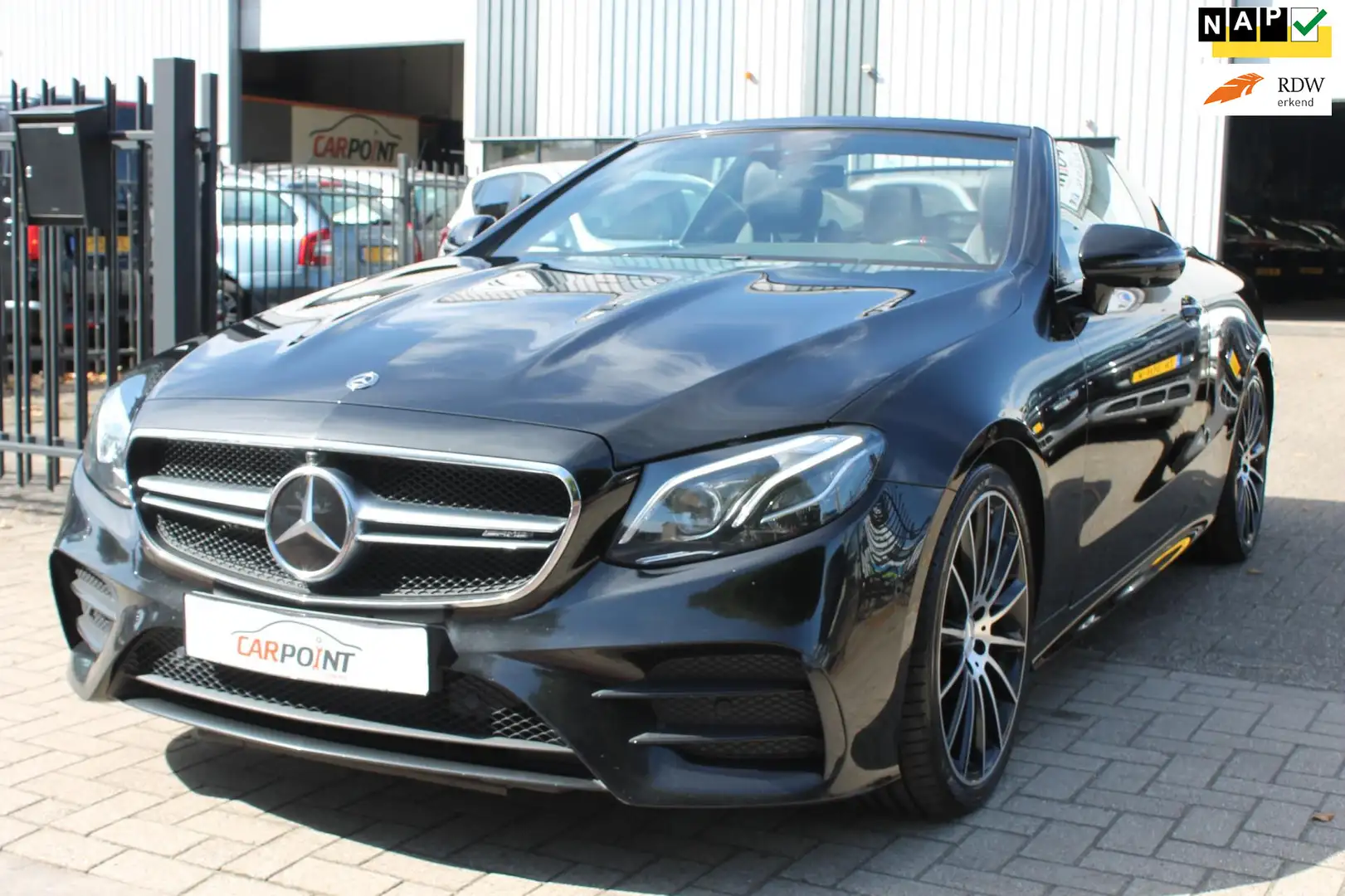 Mercedes-Benz E 53 AMG Cabrio 4MATIC Premium Plus Carbon Topcoditie! Noir - 1