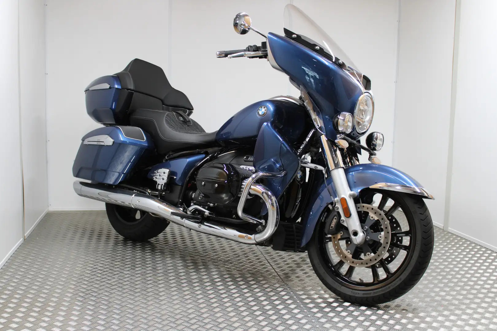 BMW R 18 Transcontinental Gravity blue Marshall Gold Series speakers BTW Voe plava - 2