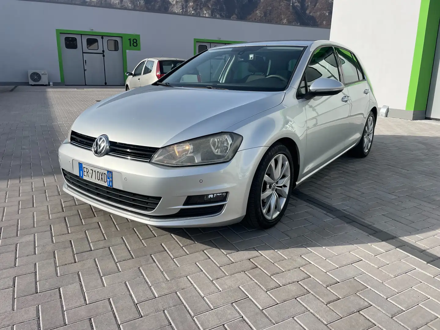 Volkswagen Golf Golf VII 2013 5p 1.6 tdi Highline Gris - 2