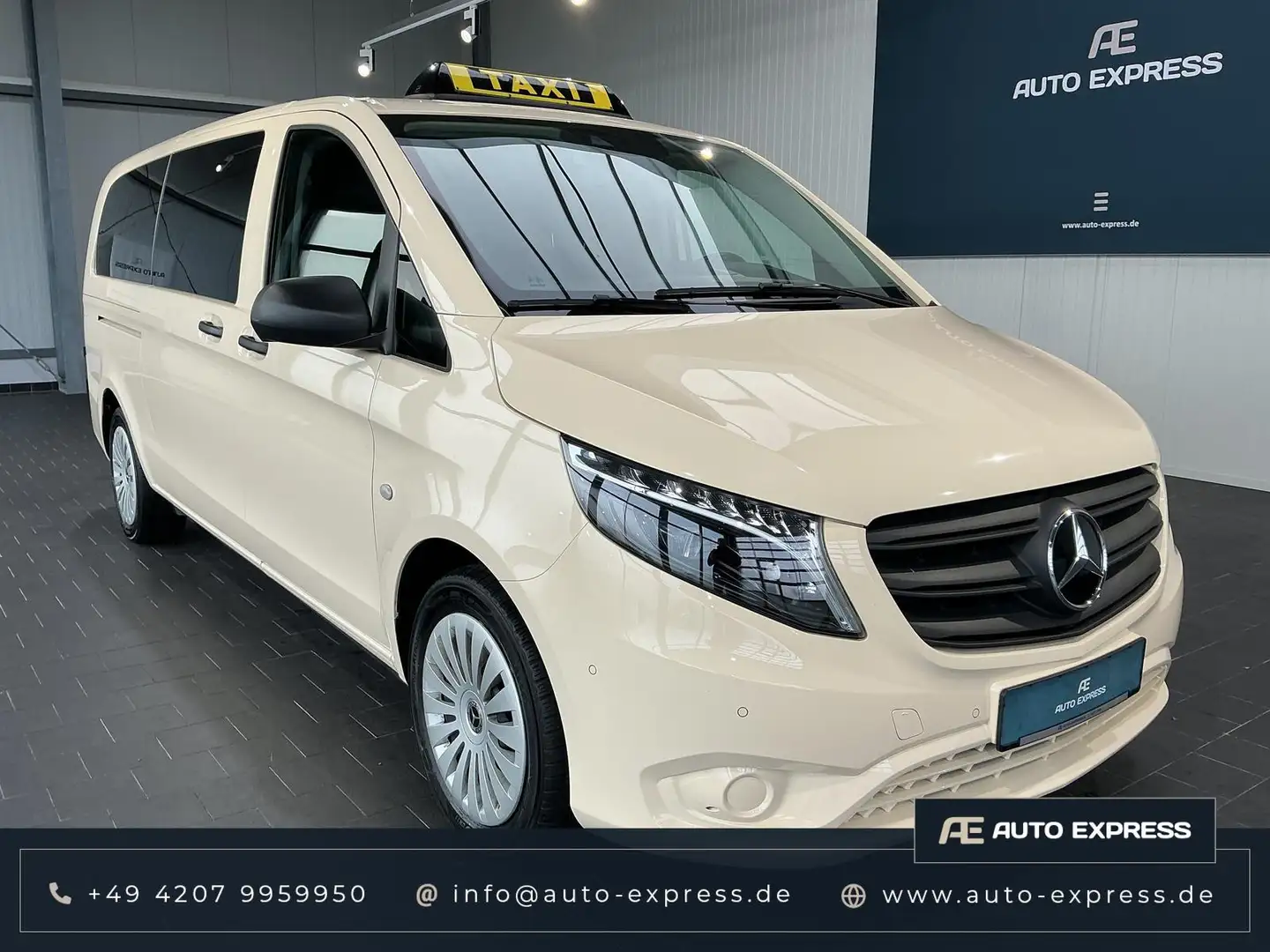 Mercedes-Benz Vito 116 Tourer extra+Taxi+9-Sitzer+LED-Scheinwe Beige - 1