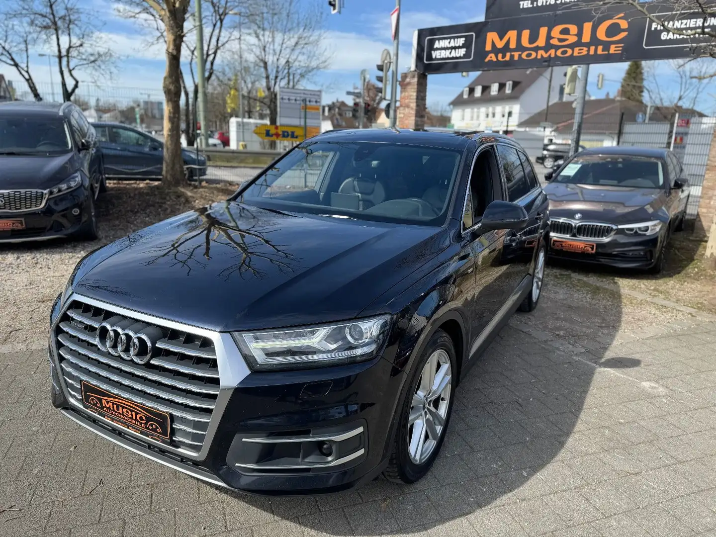 Audi Q7 ultra 3.0 TDI quattro/S Line/Panorama Kék - 1