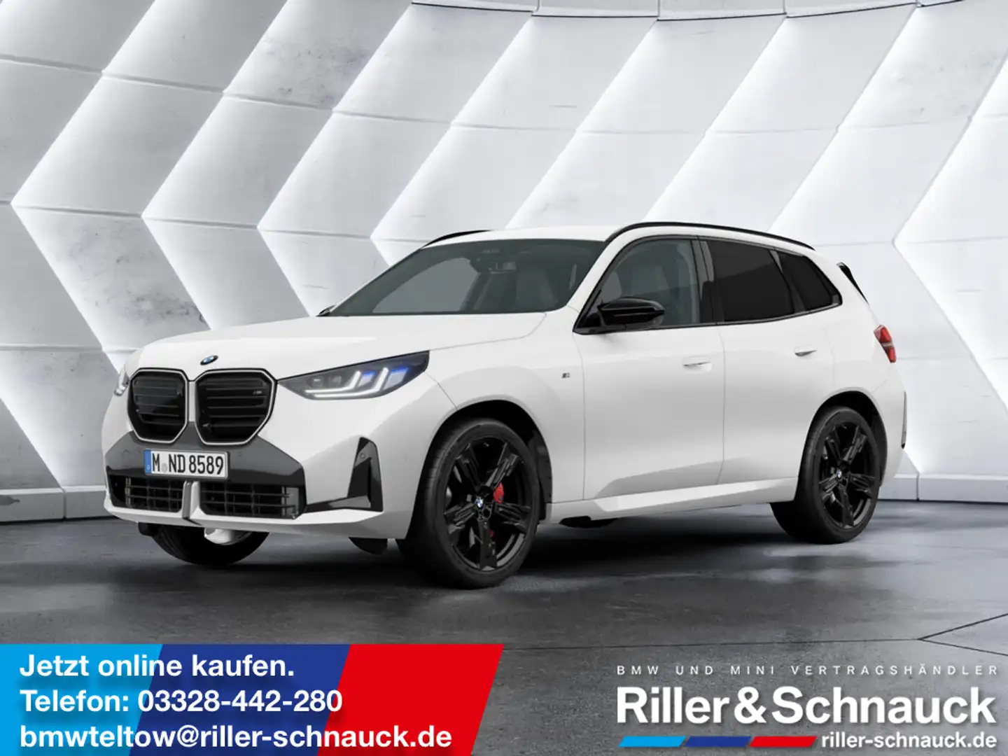 BMW X3 M 50i xDrive STANDHZ SITZBELÜFTUNG LED 360° Blanco - 1