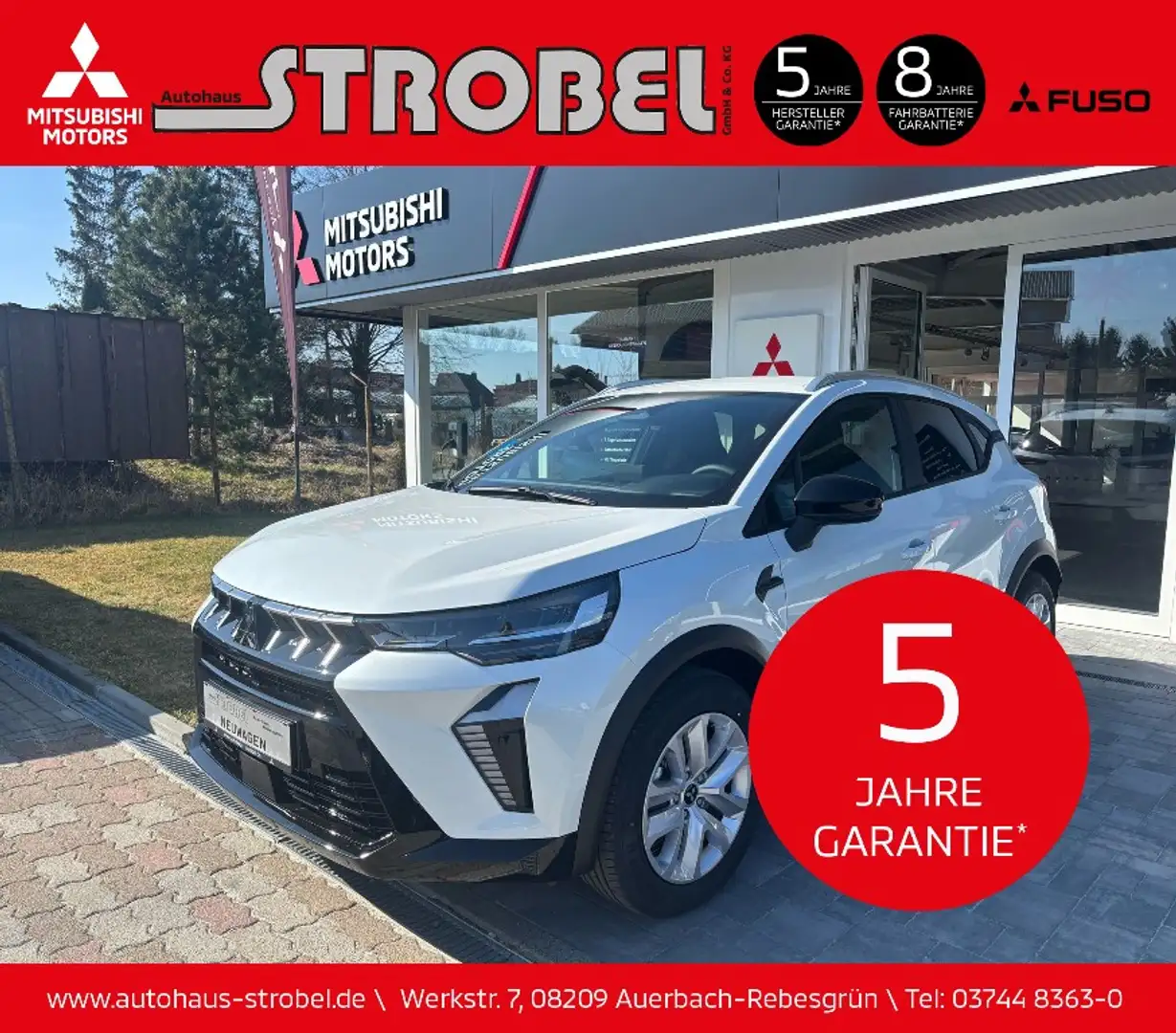Mitsubishi ASX PLUS 1.0 T*APPLE-CAR-PLAY*RÜCKFAHRKAMERA* Blanco - 1