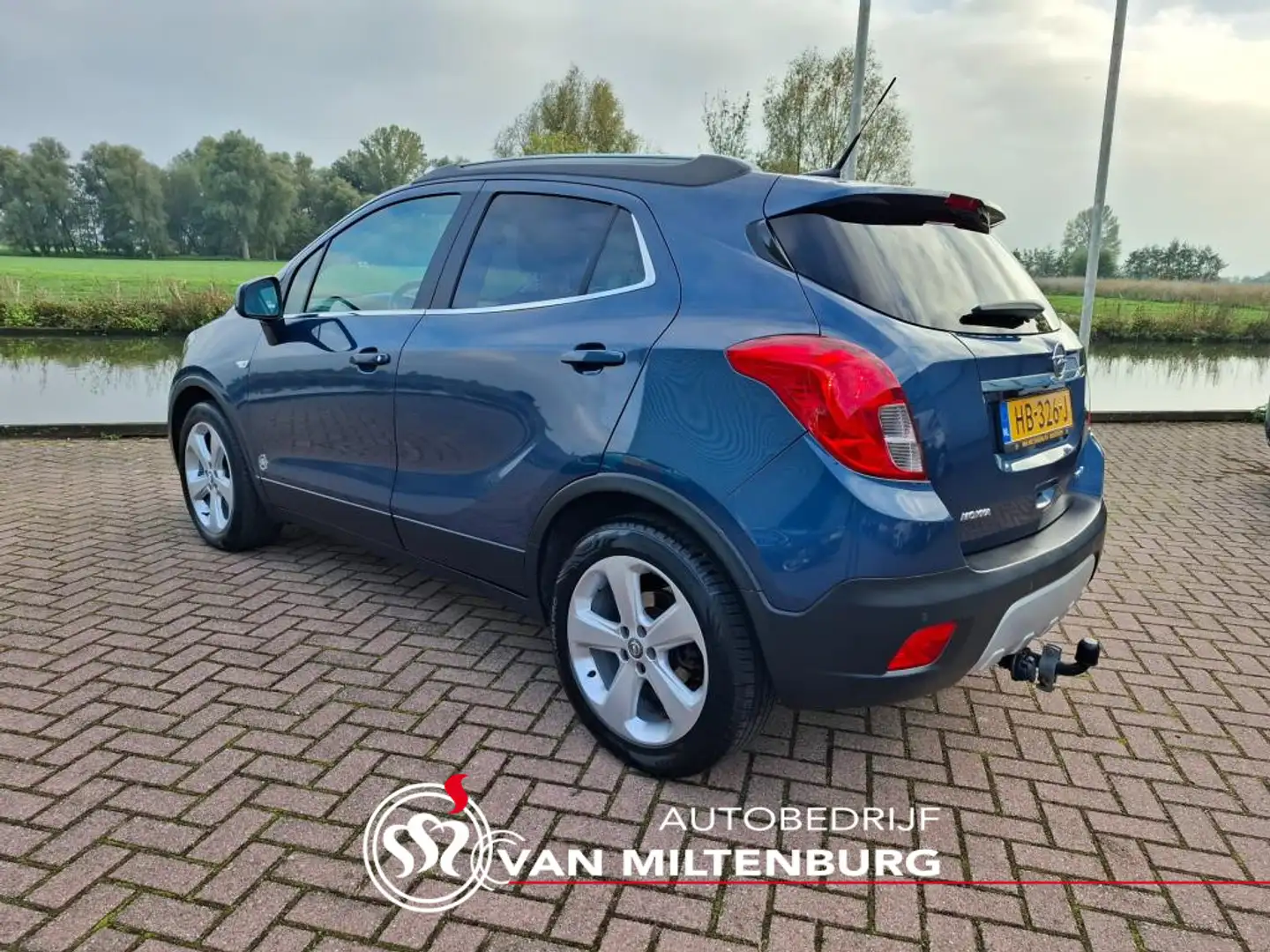 Opel Mokka 1.4 T Cosmo Clima Cruise Camera Trekhaak Blauw - 2
