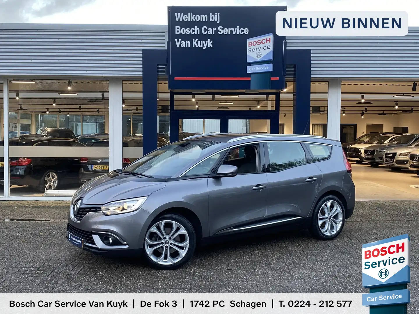 Renault Grand Scenic 1.4 TCe Zen / NL-Auto / 1e-Eigenaar / Cruise-Contr Gris - 1