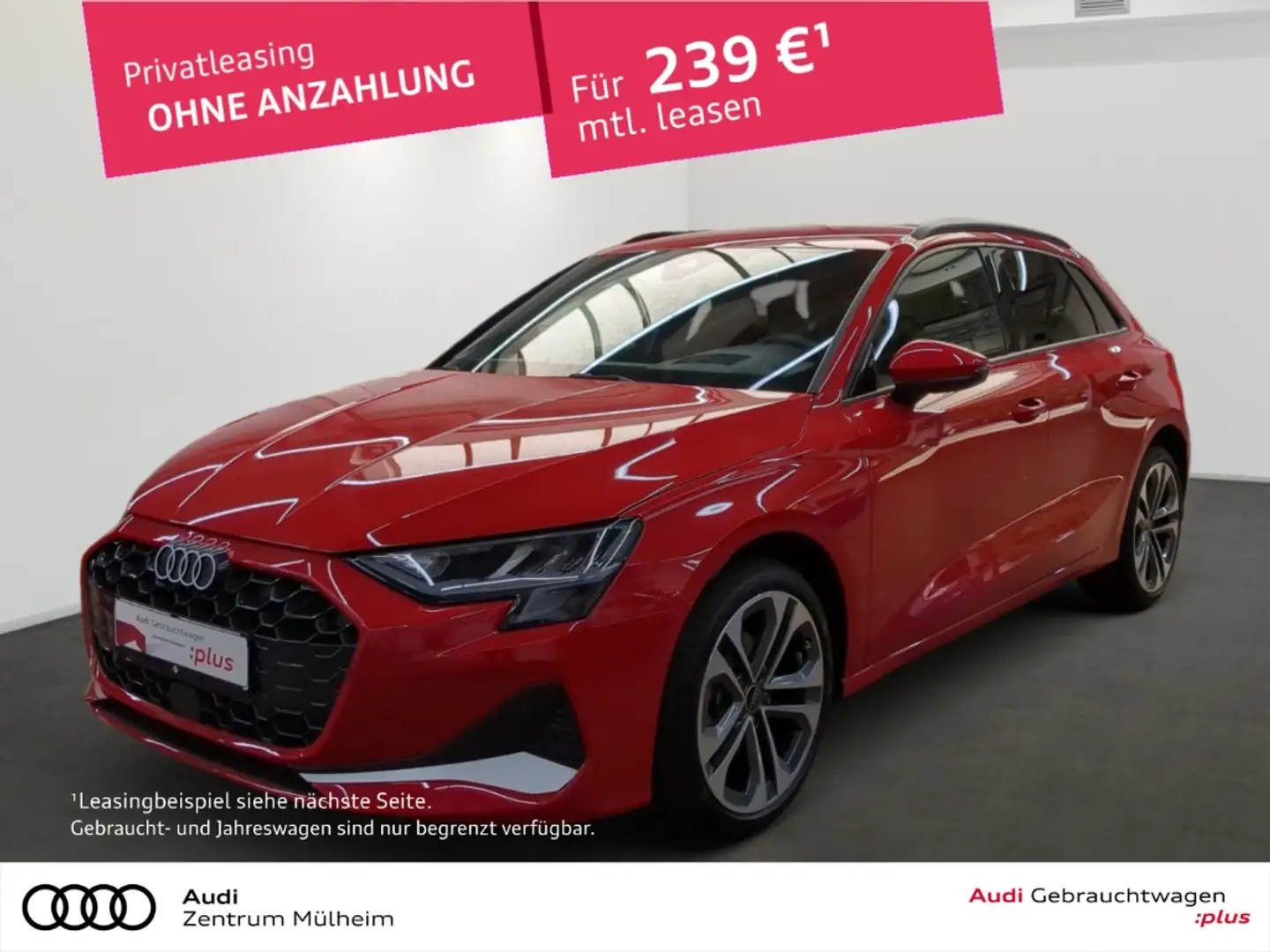 Audi A3 Sportback 35 TFSI Navi LED virtual Sportsitze Rouge - 1