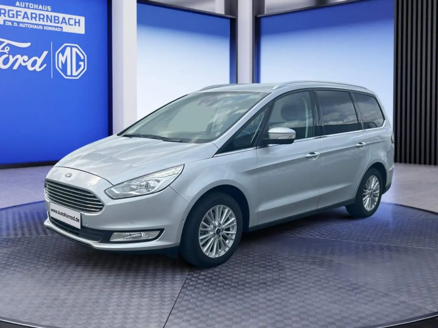 Ford Galaxy 2.0 TDCi Allrad Titanium*NAVI*DAB*STDHZG*KEYFREE* Silber - 1