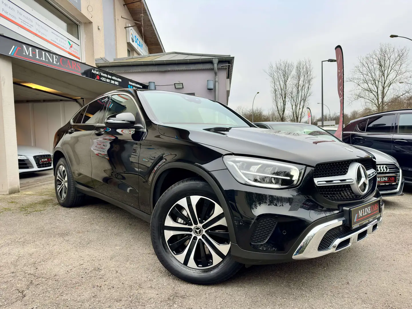 Mercedes-Benz GLC 300 GLC 300de Coupé 4Matic 9G - EQ Power Noir - 1