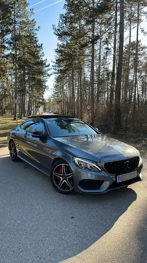 Mercedes-Benz C 300 Coupe Aut. Grey - 1