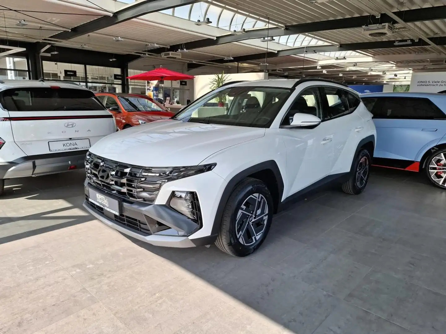 Hyundai TUCSON MJ25 1.6 T-GDI 48V Select mit Design-Paket Weiß - 1