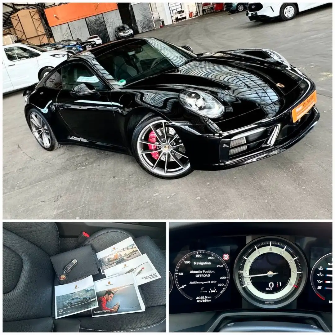 Porsche 992 Carrera 4S Coupe Memory  Schiebedach BOSE Noir - 1