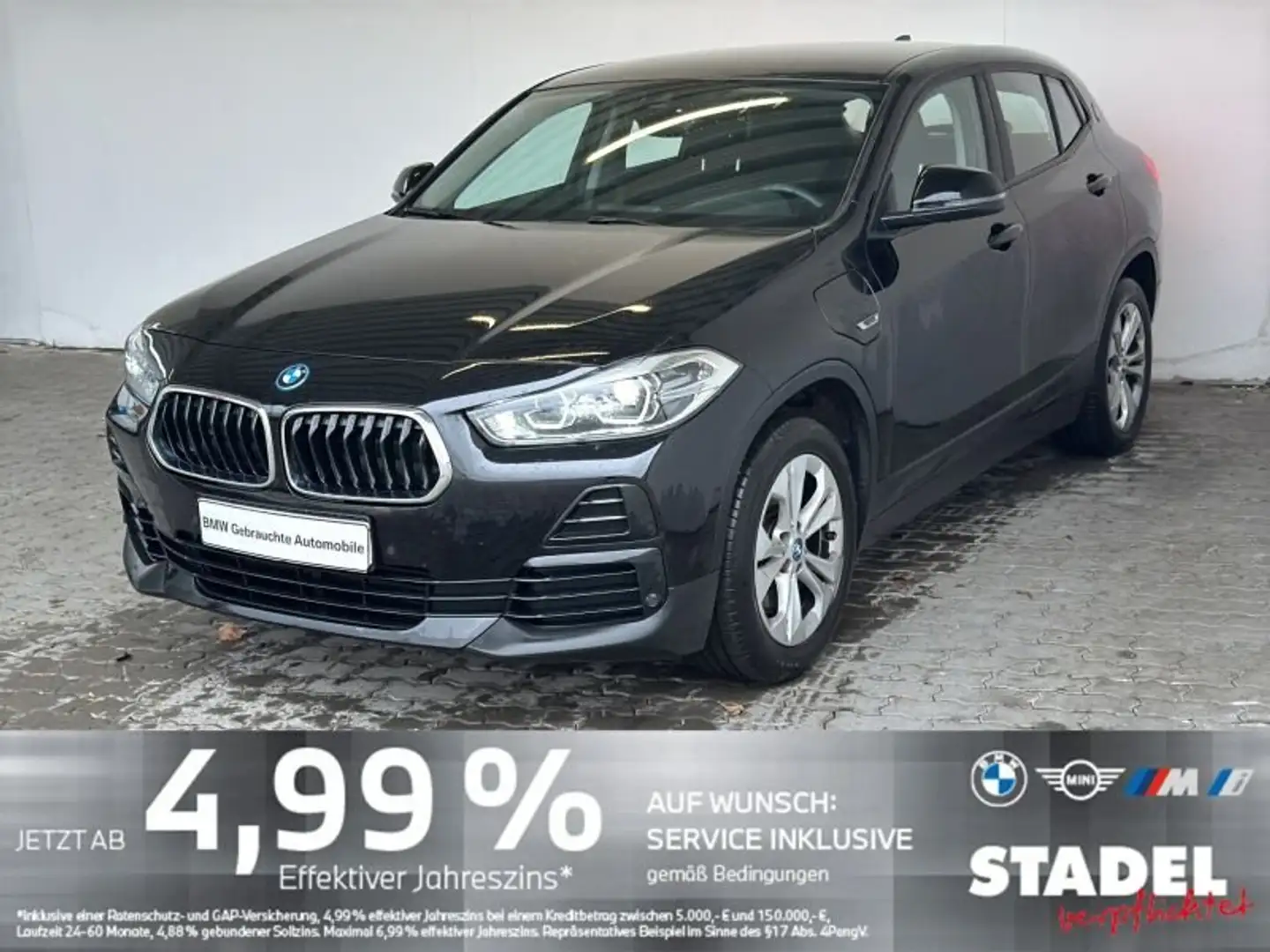 BMW X2 xDrive25e Advantage Navi.LED.RFK.HiFi.AppleCa Noir - 1