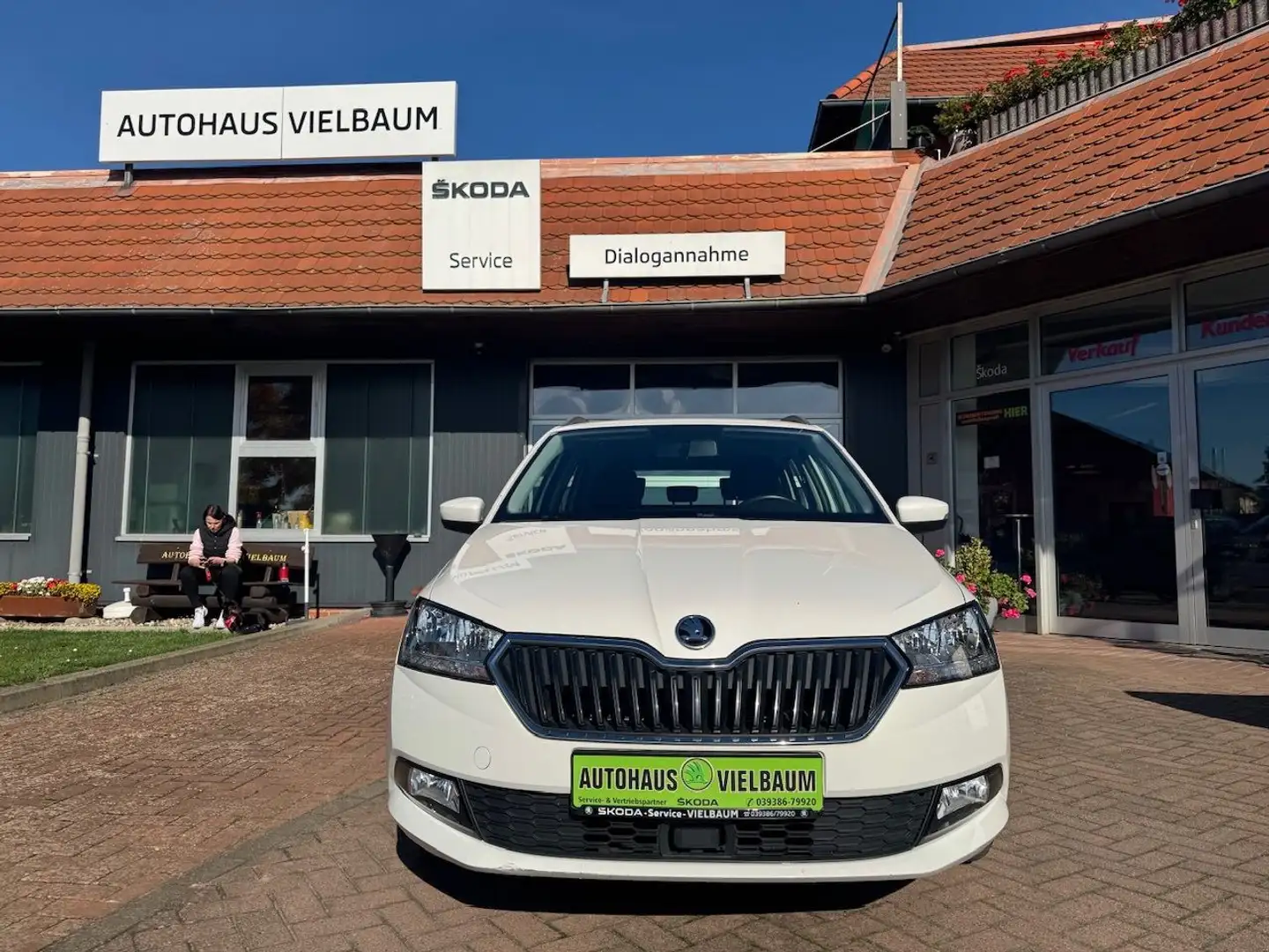 Skoda Fabia Combi Ambition Blanc - 2