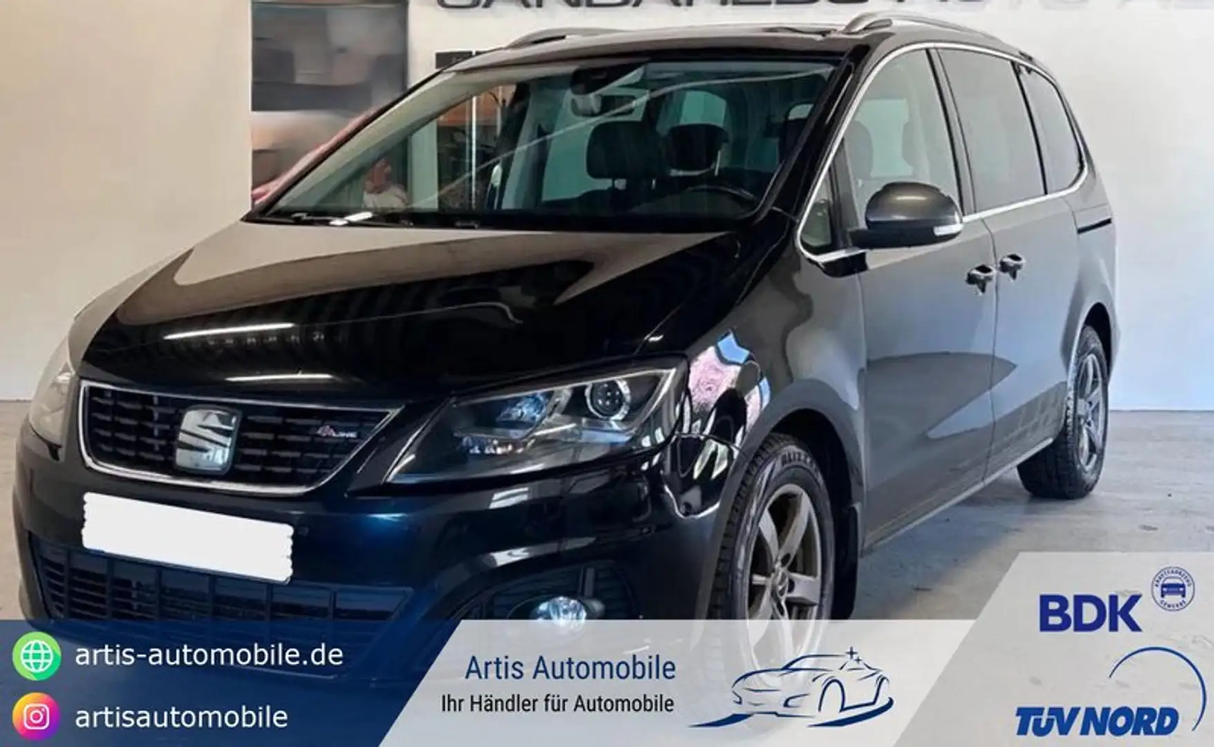 SEAT Alhambra FR-Line Allrad AHK*KAMERA*7-SITZER Noir - 1