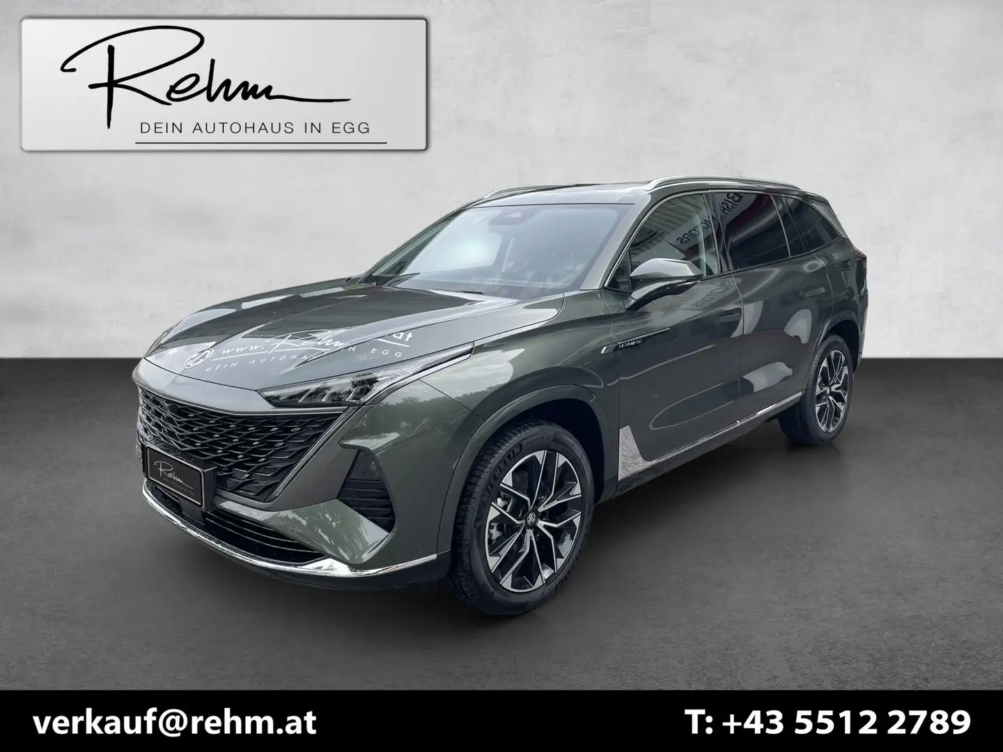 MG MGS9 PHEV Luxury 24,7kw Bose 7-Sitzer Grün - 1