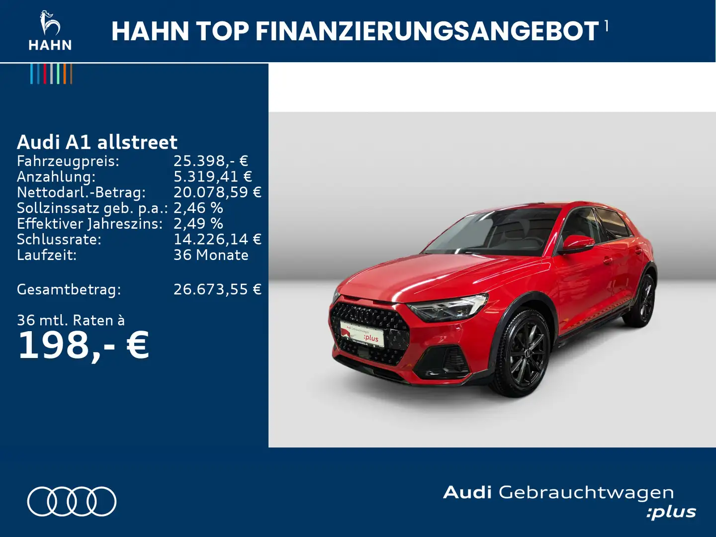 Audi A1 30 TFSI Navi Virtual Carplay LED Si Rot - 2