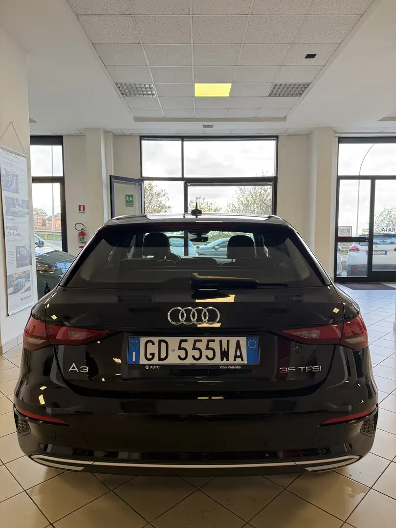 Audi A3 Sportback 35 1.5 tfsi mhev s-tronic Nero - 2