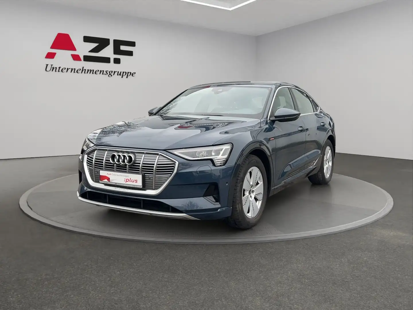 Audi e-tron 55 quattro advanced NAVI+LED+PA Blau - 2