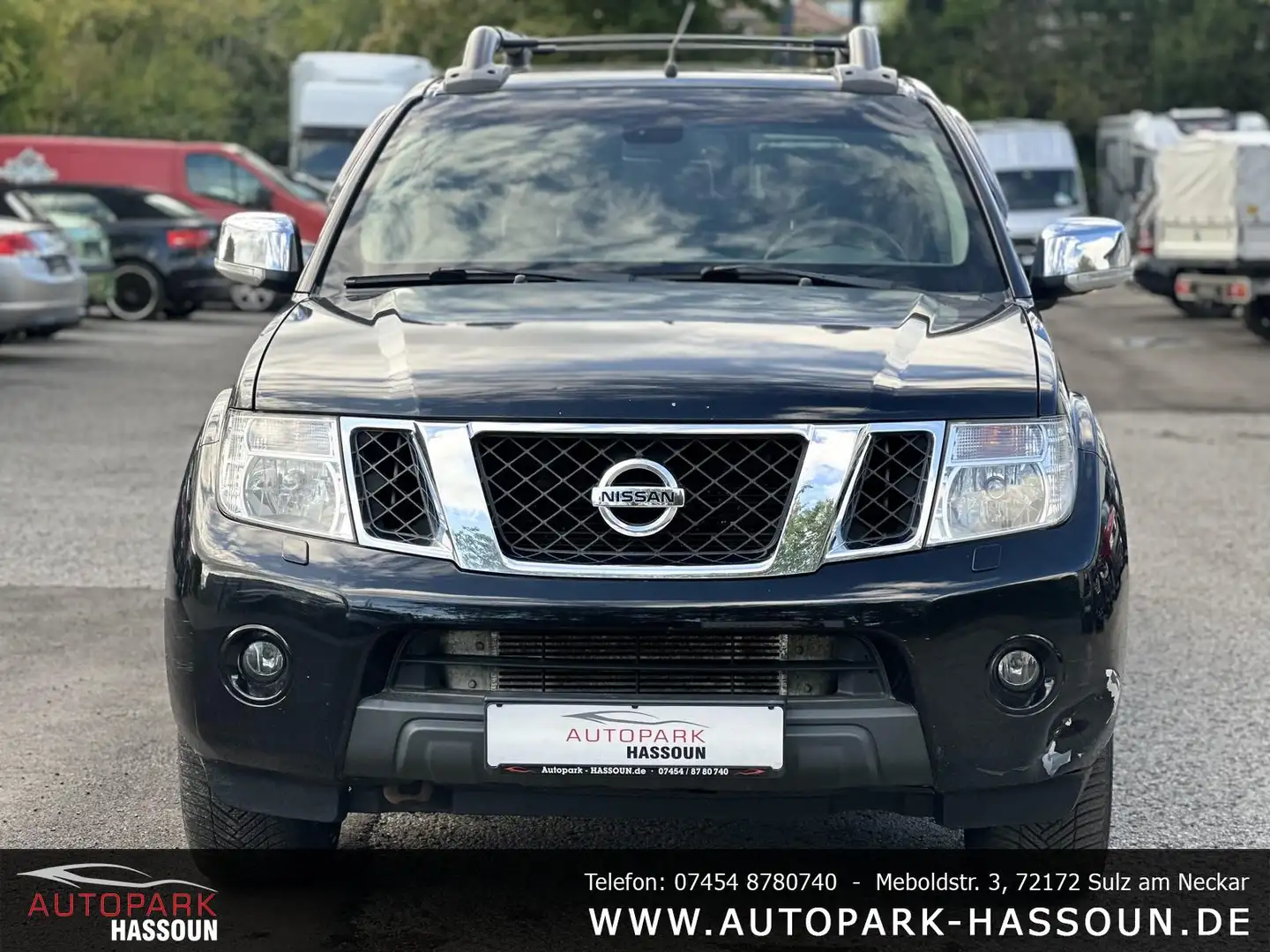 Nissan Navara Pickup Double Cab LE V6 4X4 Leder Navi RCam Nero - 2