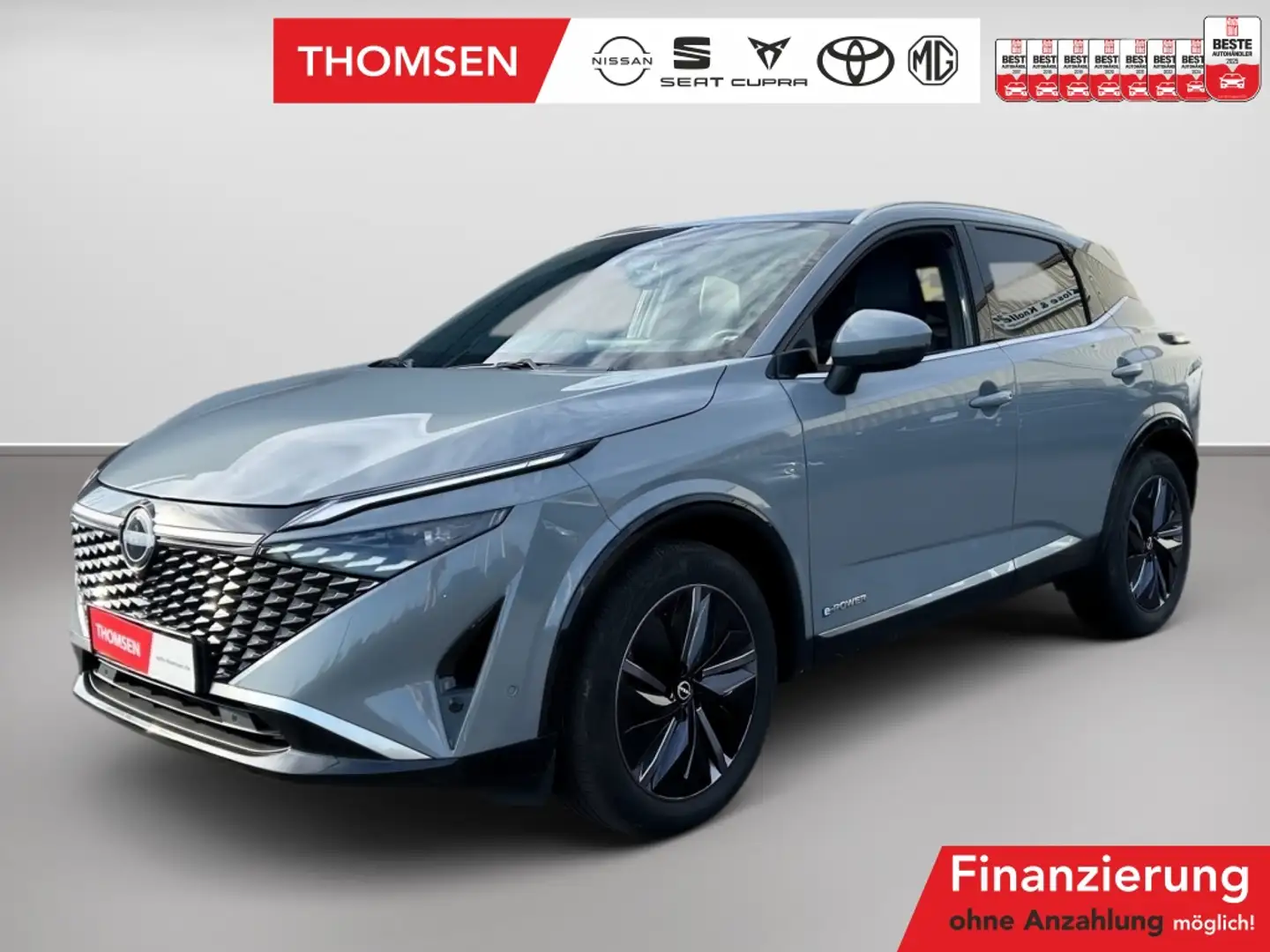 Nissan Qashqai 1.5 VC-T Tekna e-Power ACC AUT LED Navi Grau - 1