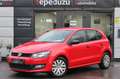 Volkswagen Polo V 1.6 TDI Trendline BMT*KLIMA*ST/STOP*EURO5 Rood - thumbnail 1