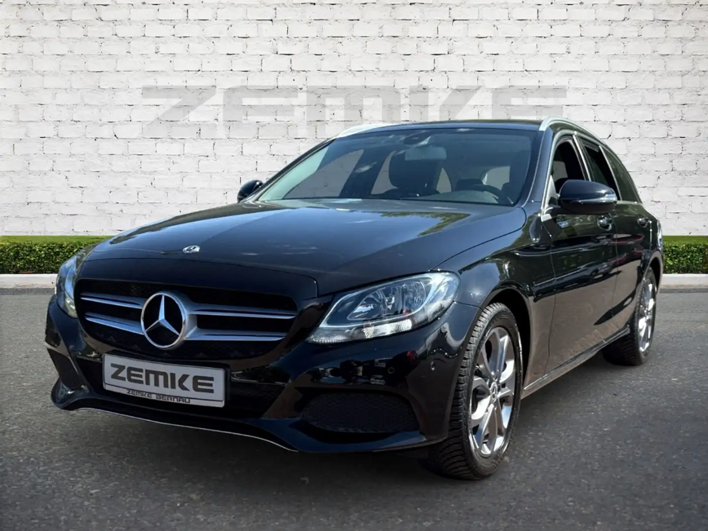 Mercedes-Benz C 180 T Avantgarde Navi El. Heckklappe Mehrzonenklima Fa Noir - 2