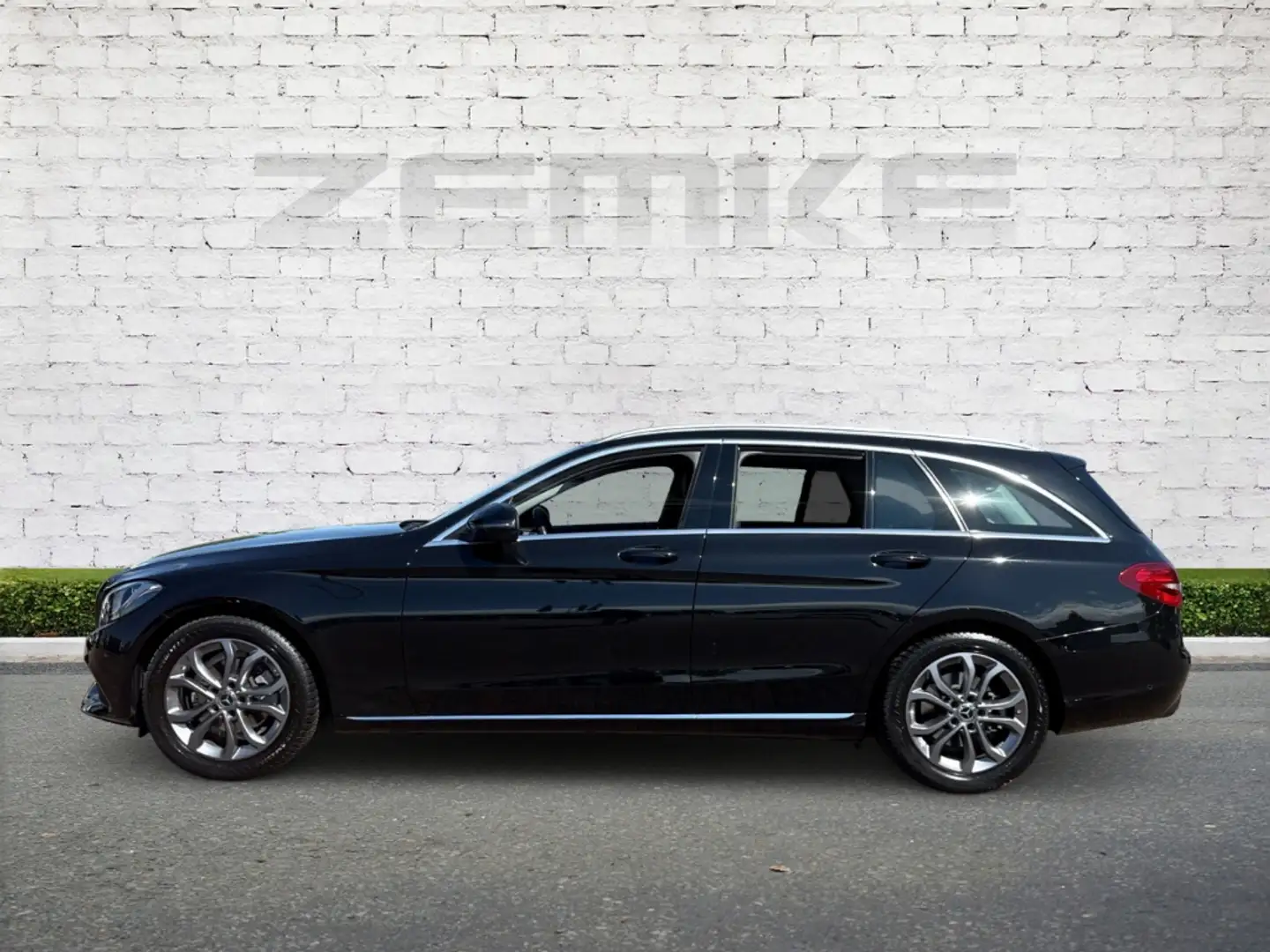 Mercedes-Benz C 180 T Avantgarde Navi El. Heckklappe Mehrzonenklima Fa Noir - 2