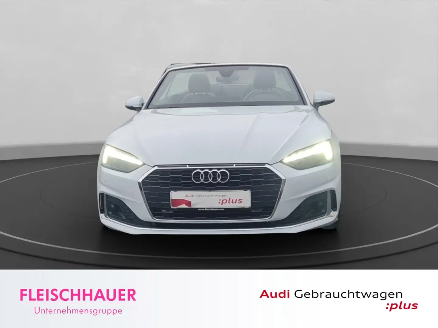 Audi A5 40 TDI Cabrio advanced  Navi+Matrix+CarPlay+ACC+AP Weiß - 2