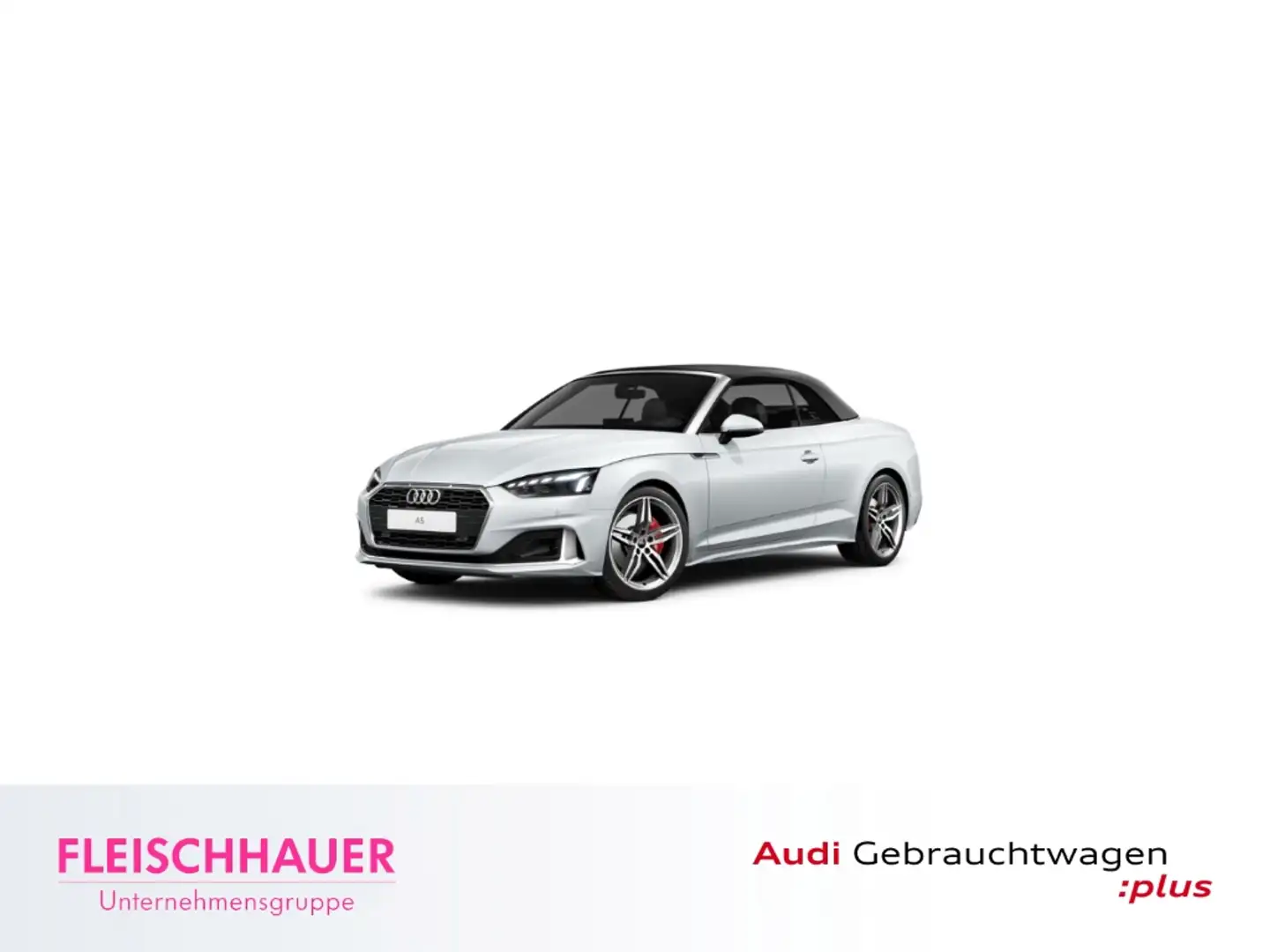 Audi A5 40 TDI Cabrio advanced  Navi+Matrix+CarPlay+ACC+AP Weiß - 1