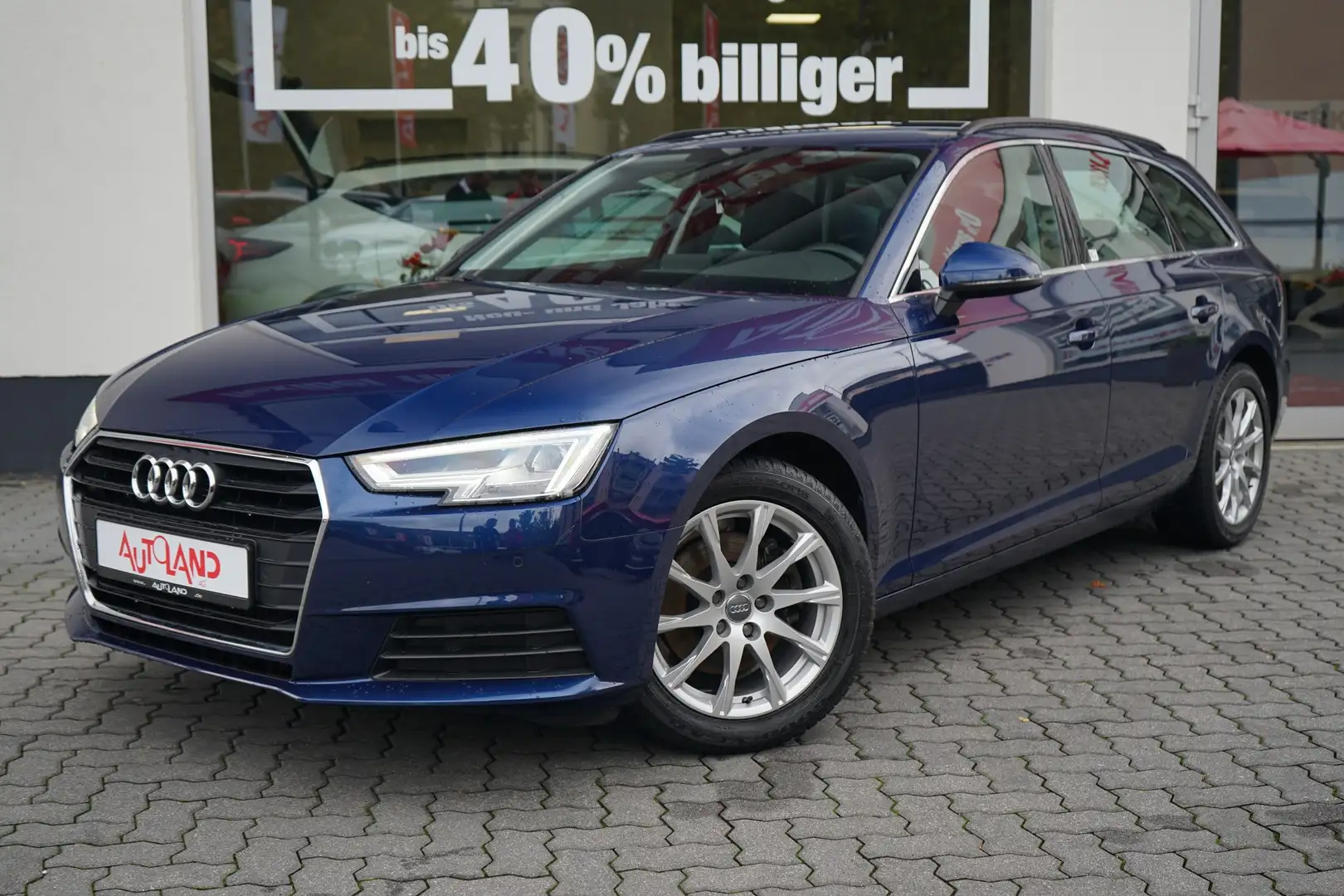 Audi A4 Avant 1.4 TFSI LED Standheizung Navi Tempomat Blau - 2