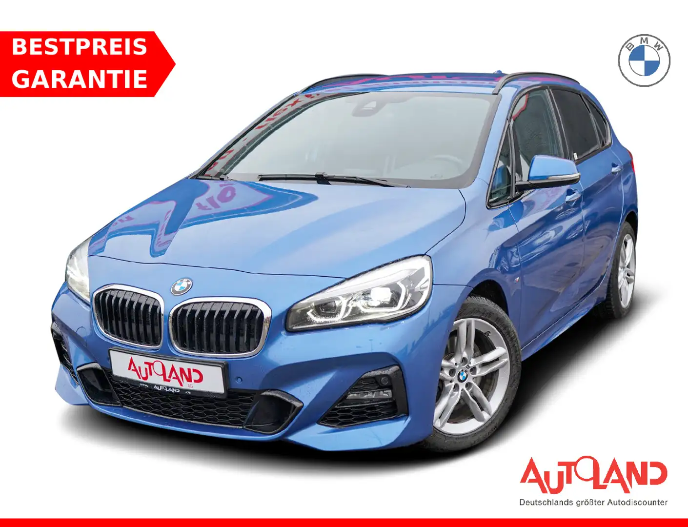 BMW 220 220i M Sport LED Sportsitze Kamera Sitzheizung Blau - 1