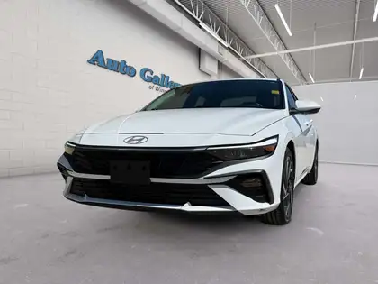 White 2025 Hyundai Elantra Sedan Automatic