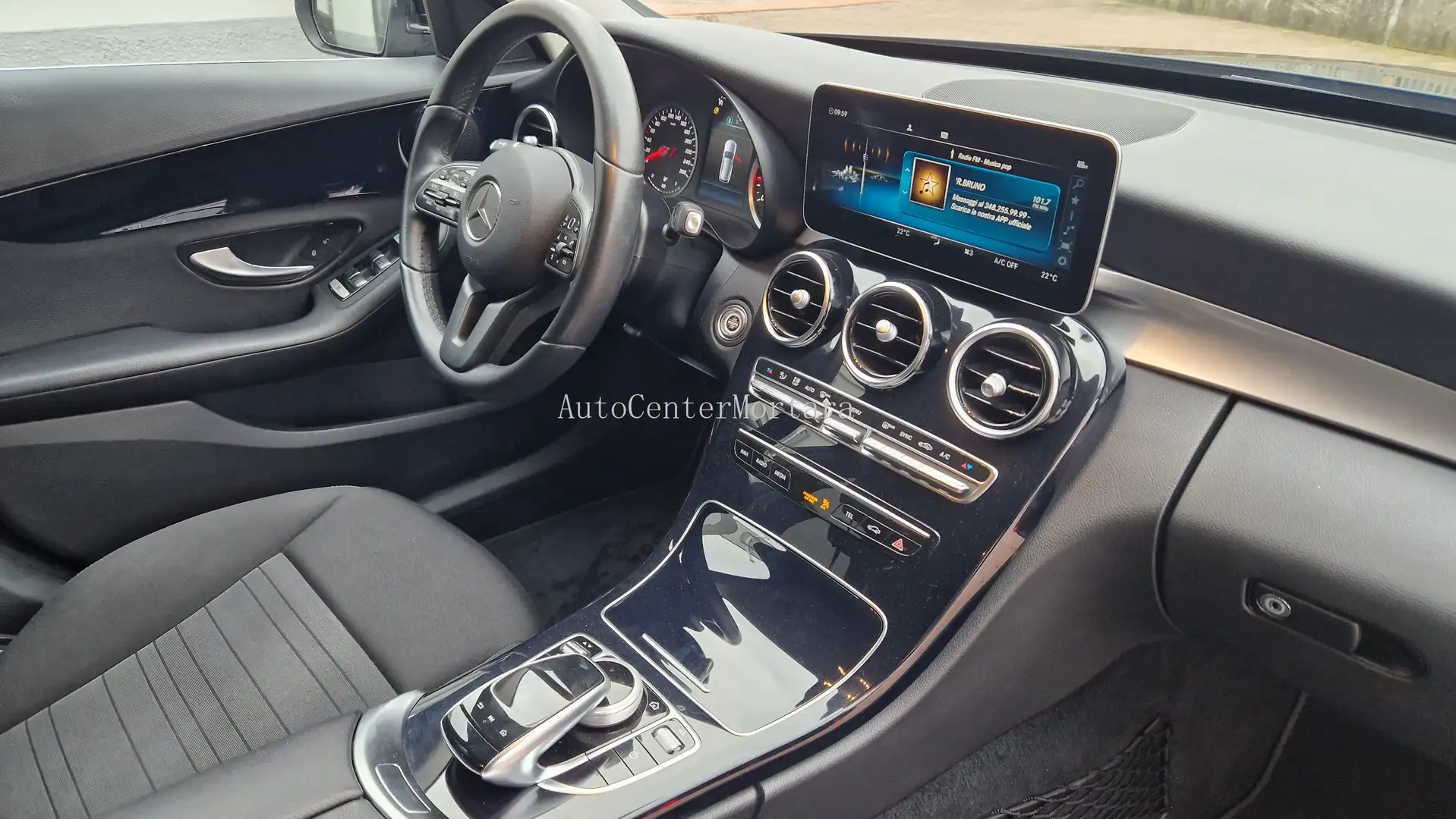 Mercedes-Benz C 220 d SW 194CV Business Extra aut **PREZZO CON IVA** Nero - 2