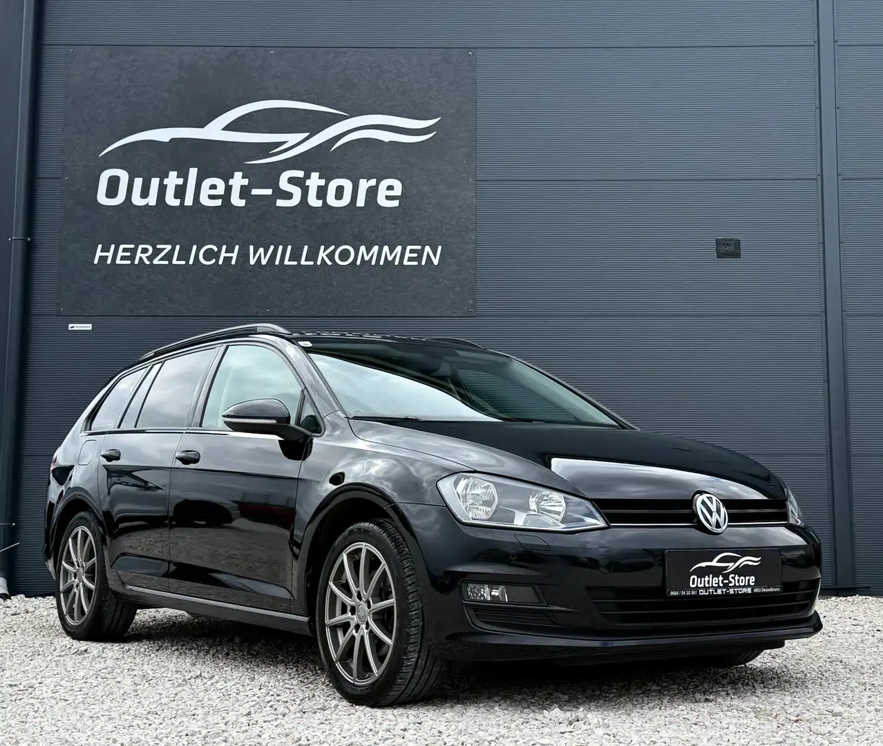 Volkswagen Golf Variant Comfortline BMT*4Motion*Tempomat*SHZ*Garantie*TOP* Schwarz - 1