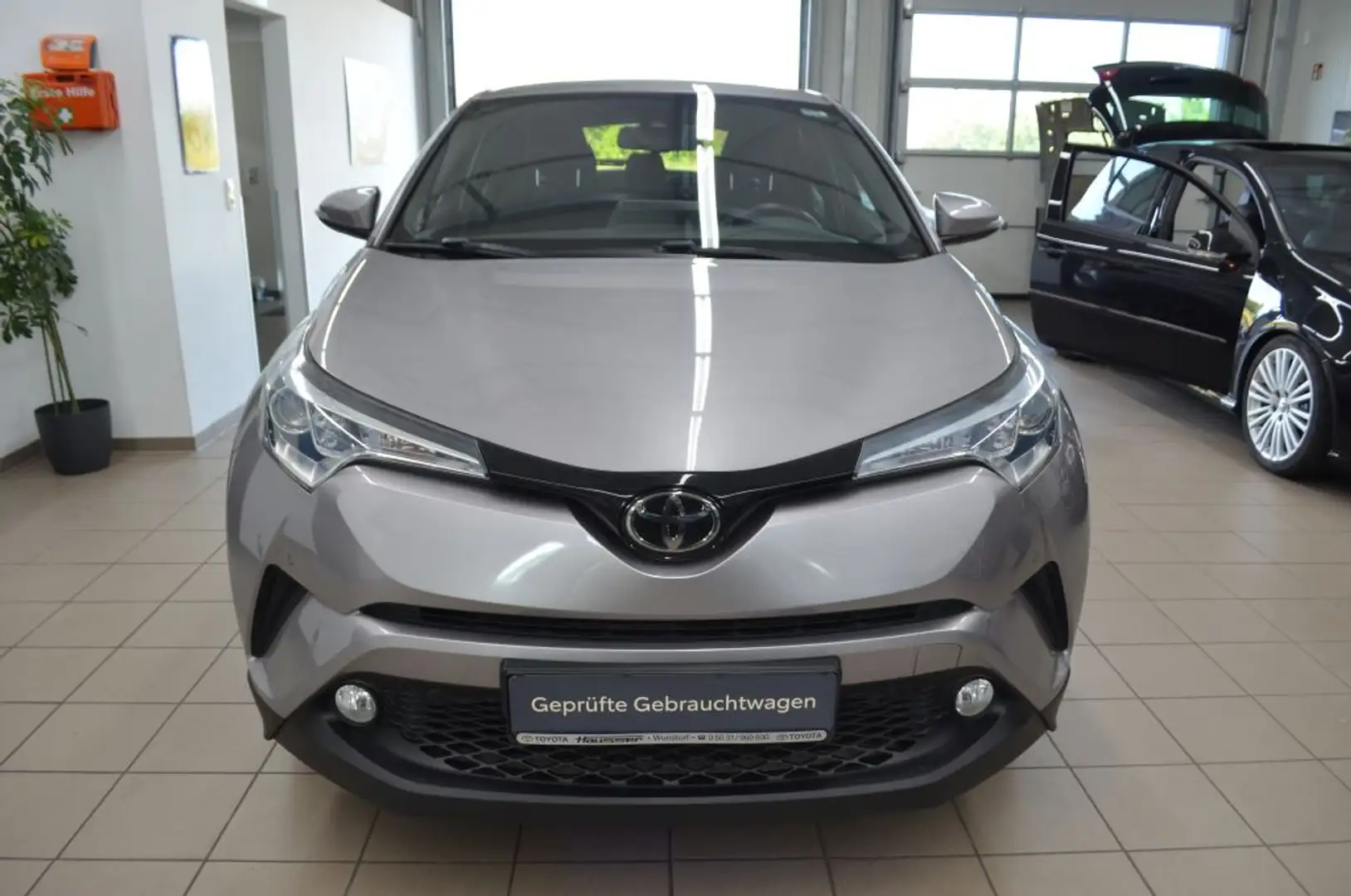 Toyota C-HR 1.2 Turbo Team D*IPA*Sitzheiz*Parkassistent Argento - 2