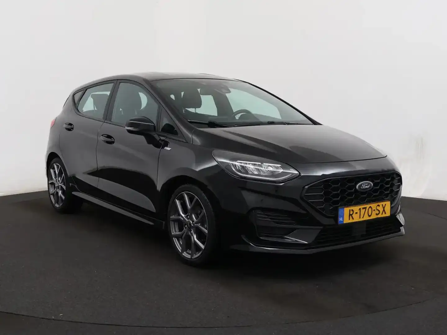 Ford Fiesta 1.0 EcoBoost Hybrid ST-Line X (5-drs Hatchb.)  11- Zwart - 2