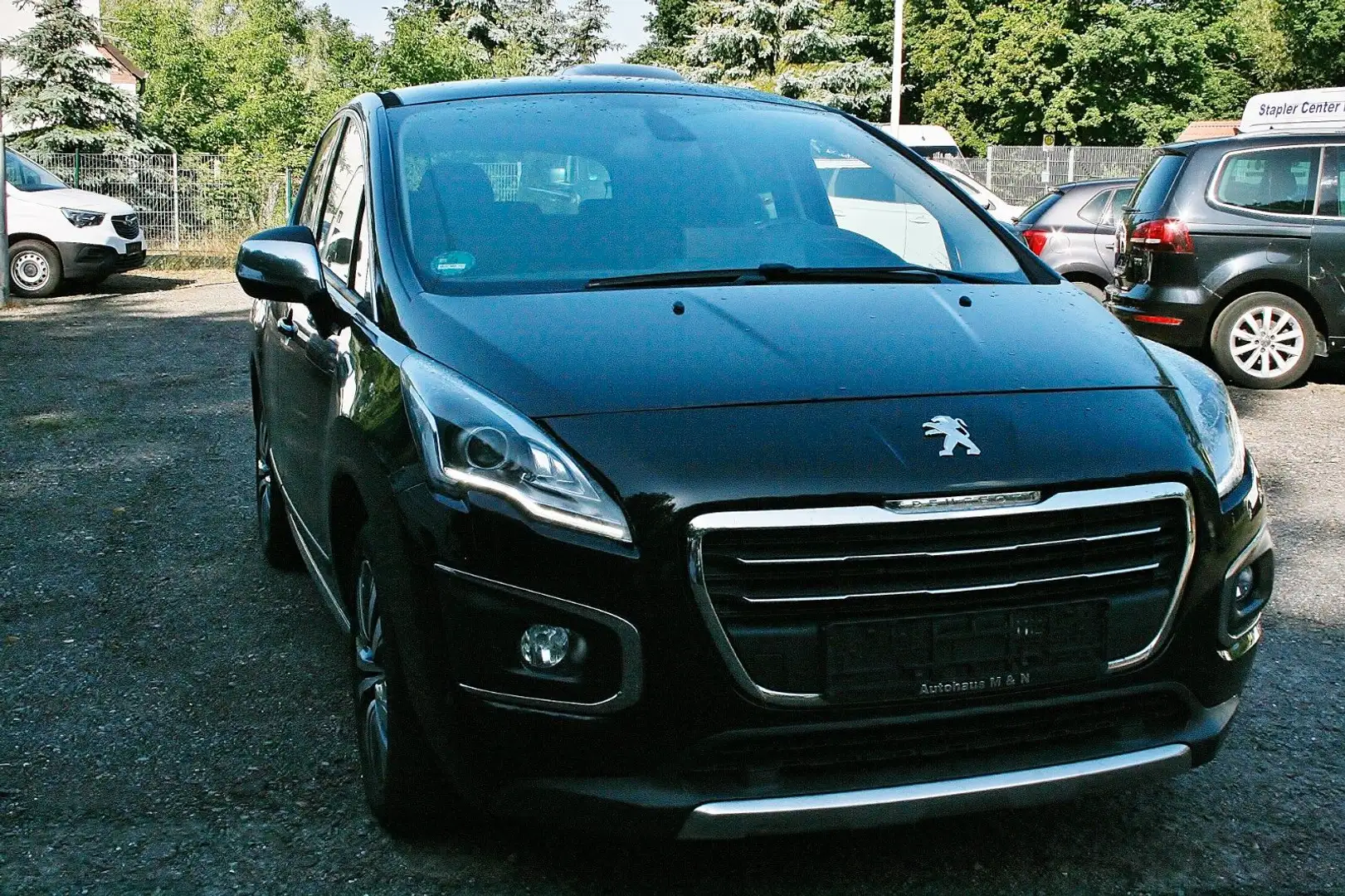 Peugeot 3008 Style+Navi+Sitzh+Xenon+Head-up+Kamera+Pano Zwart - 1