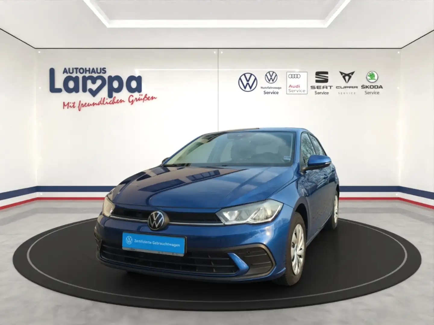 Volkswagen Polo VI Life 1.0 TSI 5-Gang RFK,PDC,SHZ,DAB+ Blau - 2
