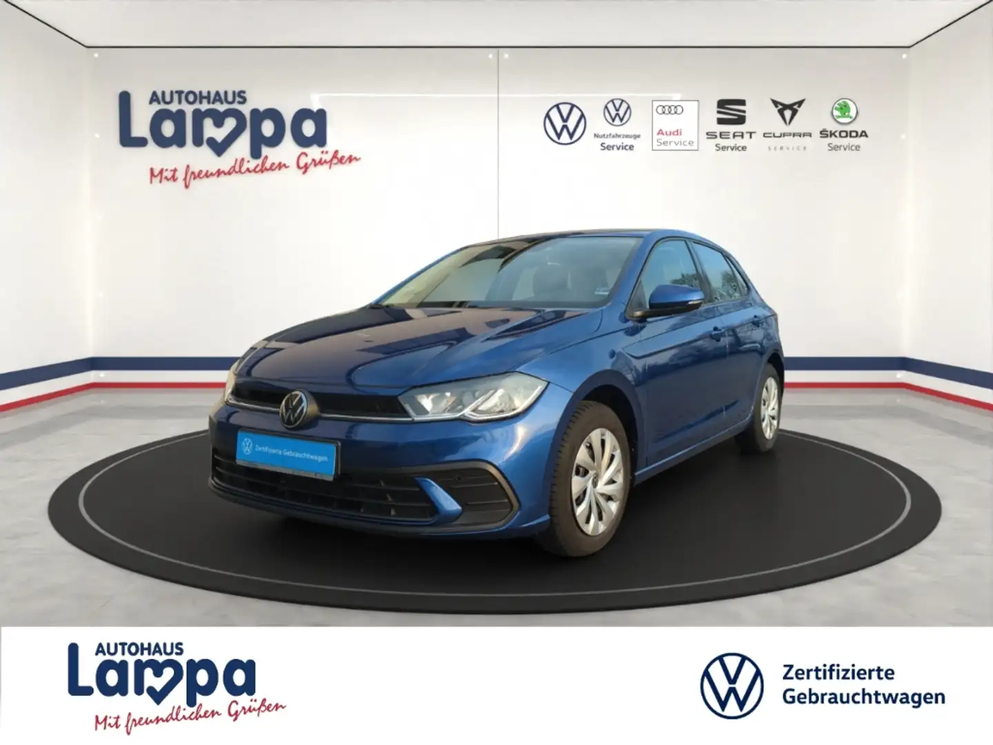 Volkswagen Polo VI Life 1.0 TSI 5-Gang RFK,PDC,SHZ,DAB+ Blau - 1