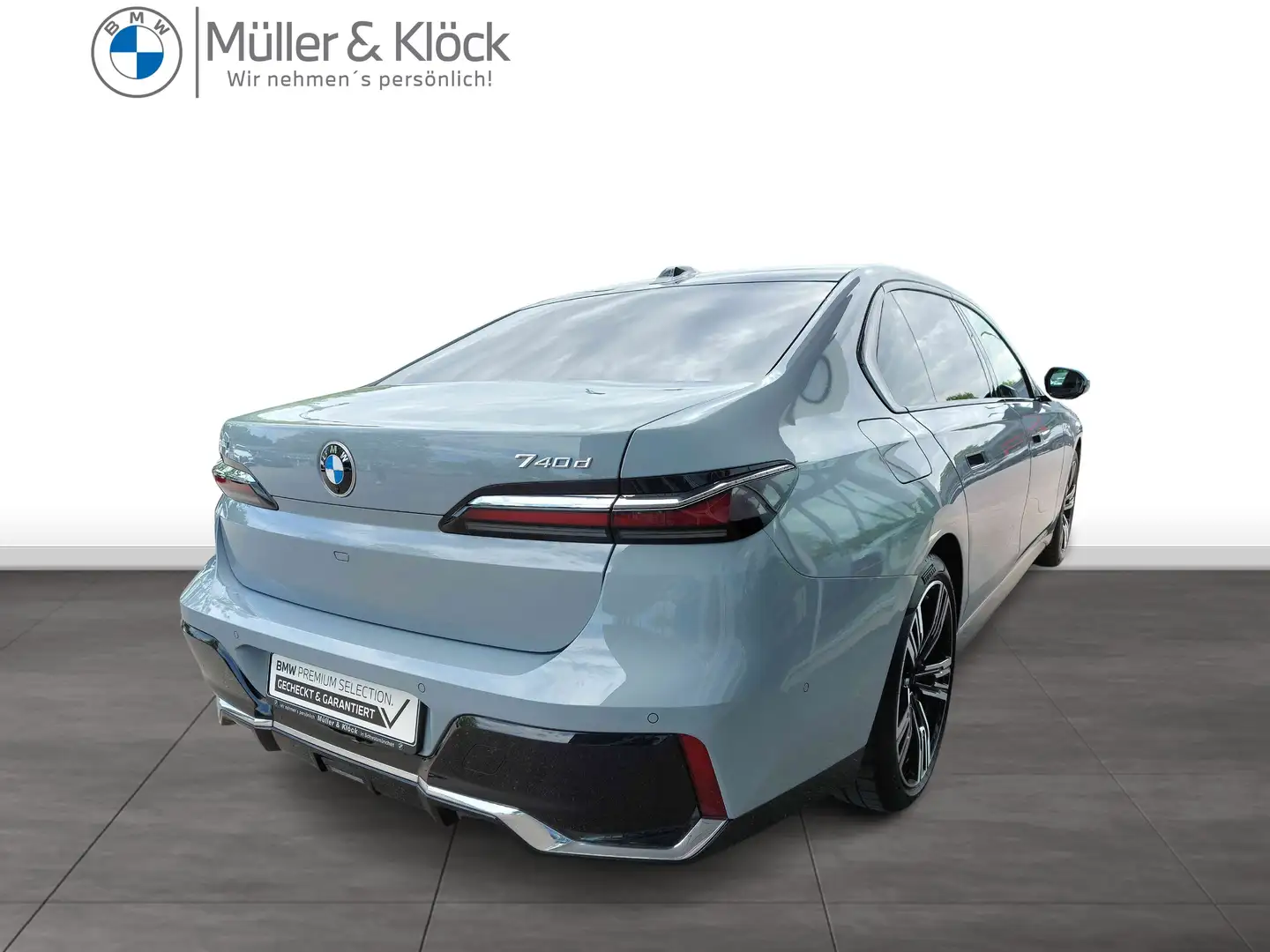 BMW 740 d xDrive Limousine M Sportpaket DAB Szürke - 2
